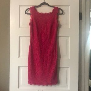 Adrianna Papell Lace Sheath Dress